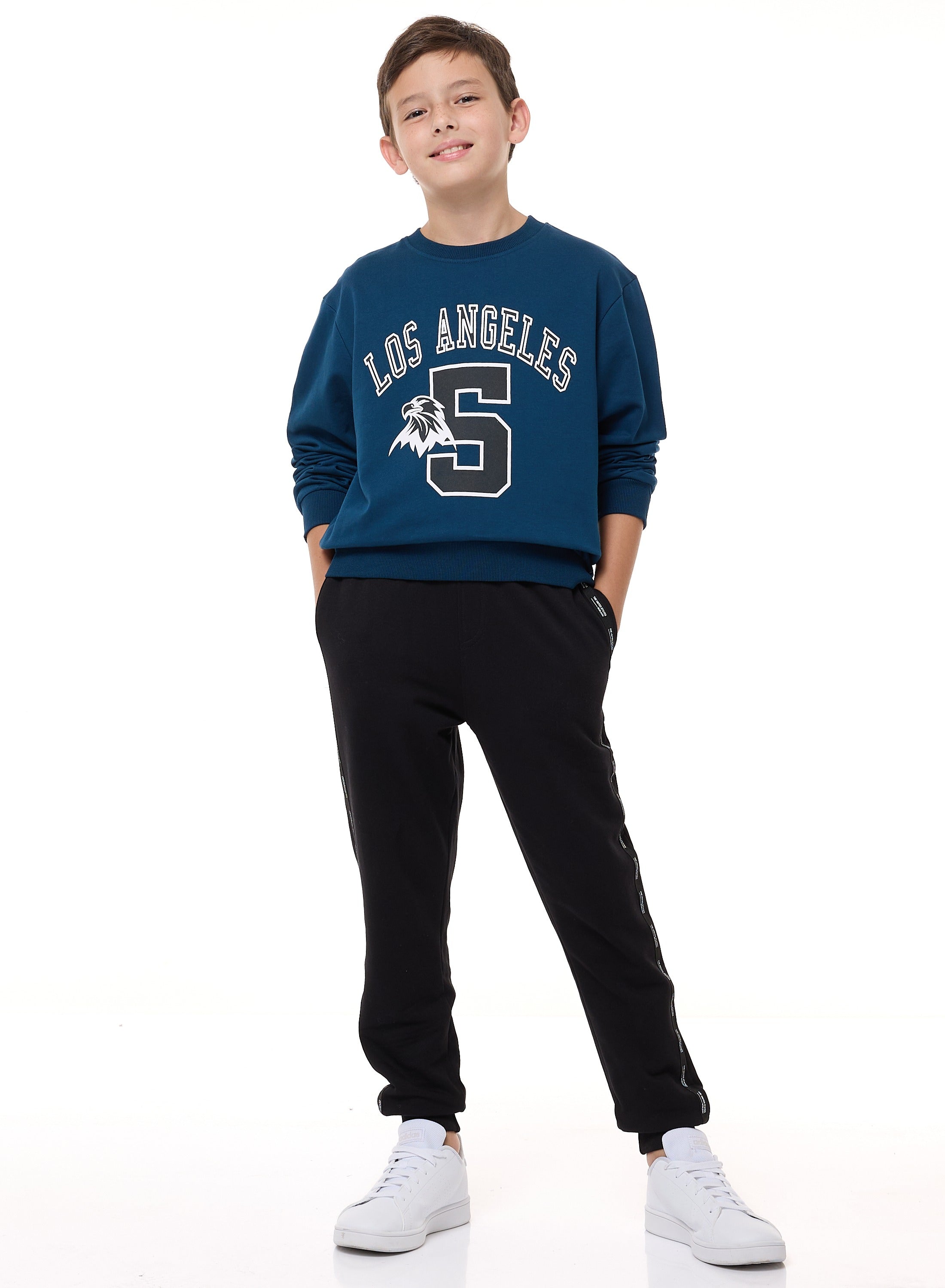 Boys' Sweatshirt  (8-14Yrs) Navy