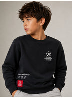 Boys’ Front and Back Graphic Print Pullover