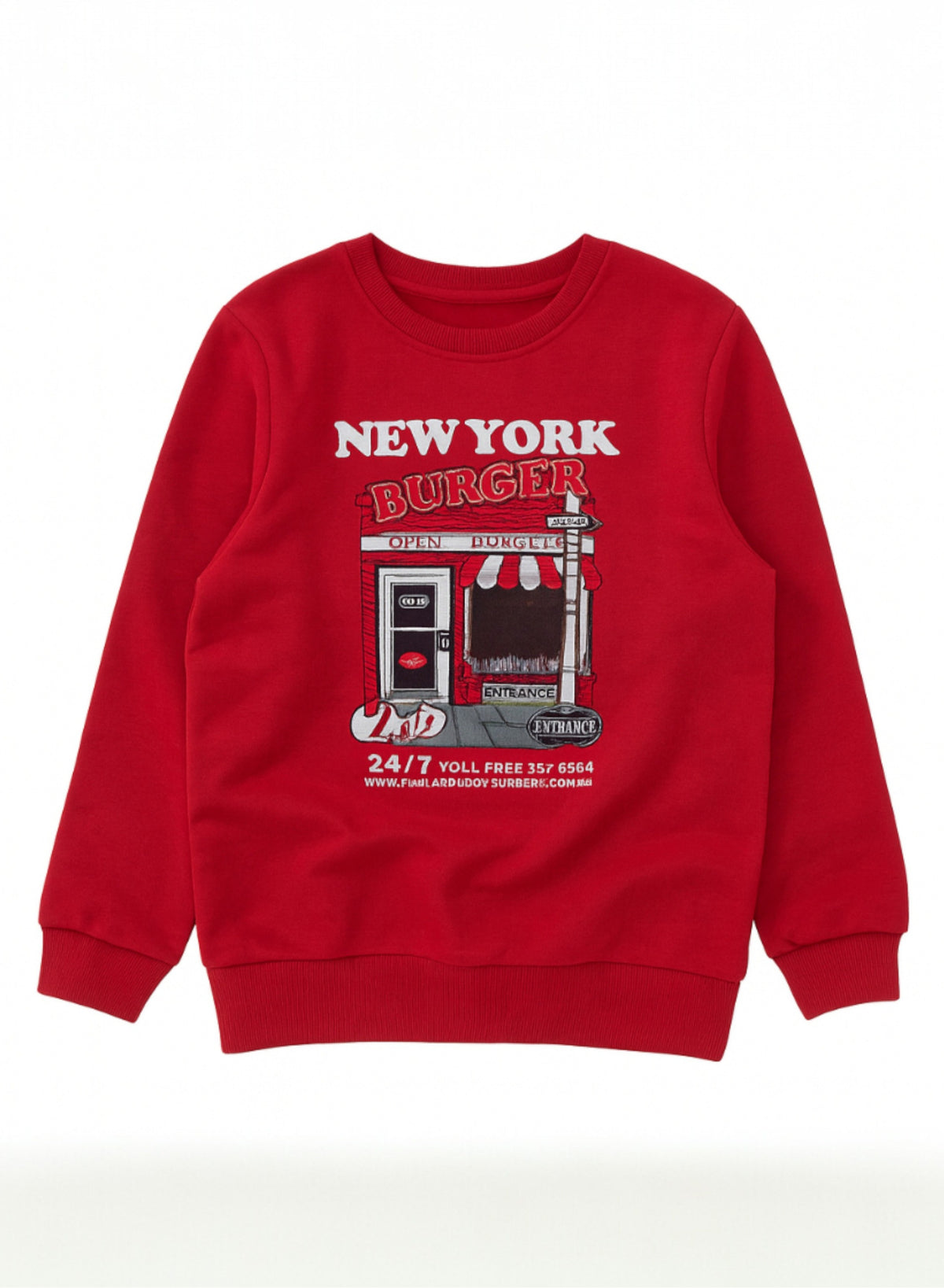 Graphic Sweatshirt Jogger Set