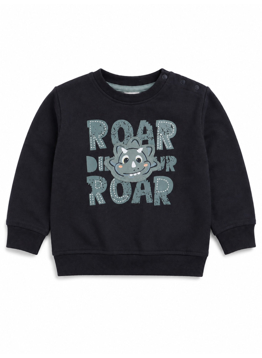 Baby Boys Dinosaur Print Sweatshirt & Jogger Set