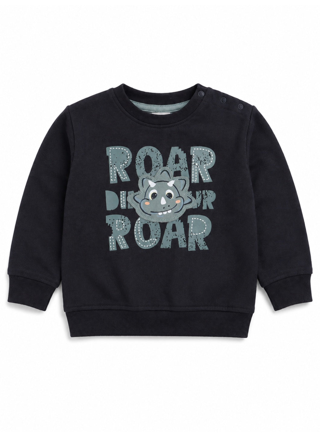 Baby Boys Dinosaur Print Sweatshirt & Jogger Set