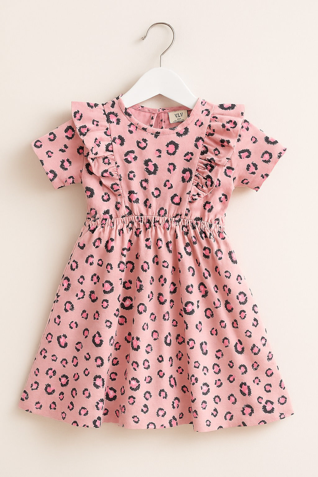 Victor And Jane - All-Over Printed Ruffle Dress (Pack Of 2)