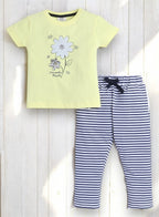 Victor And Jane - Printed T-Shirt And Pyjama Set