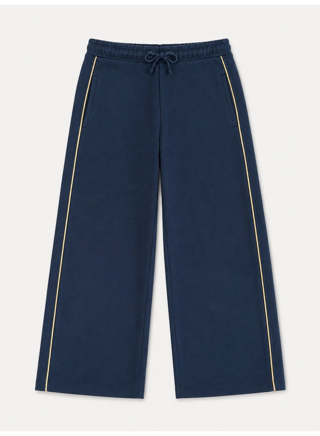 Girls Graphic Sweatshirt and Wide Leg Pants Set