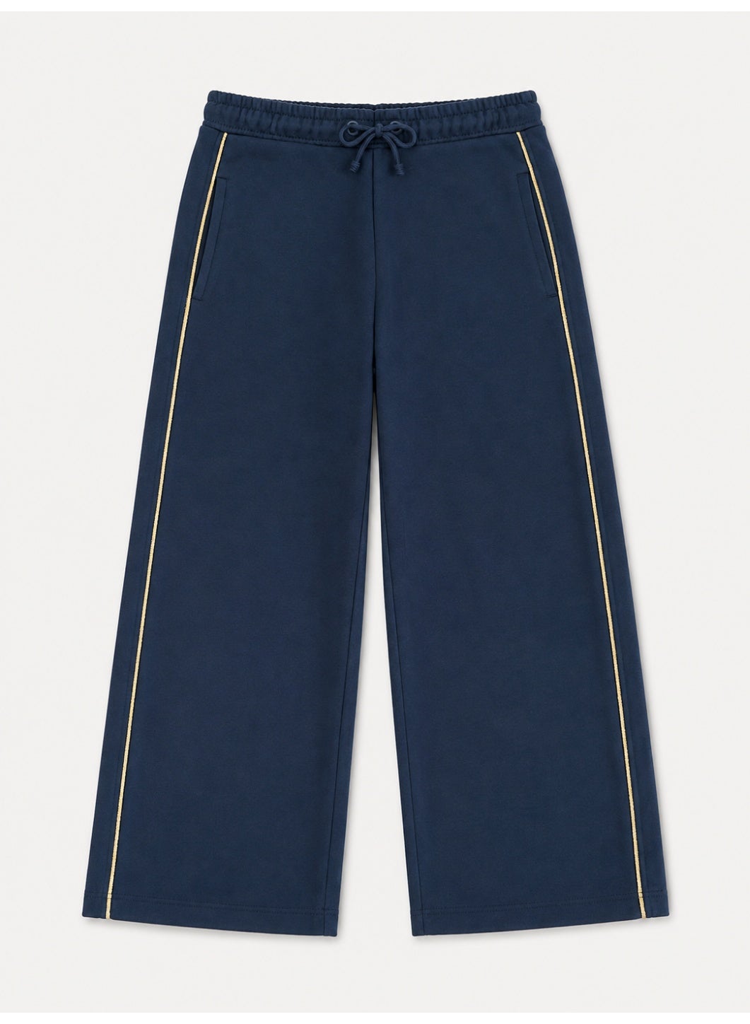 Girls Graphic Sweatshirt and Wide Leg Pants Set