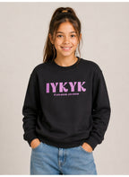 Girls Good Vibes Graphic Pullover