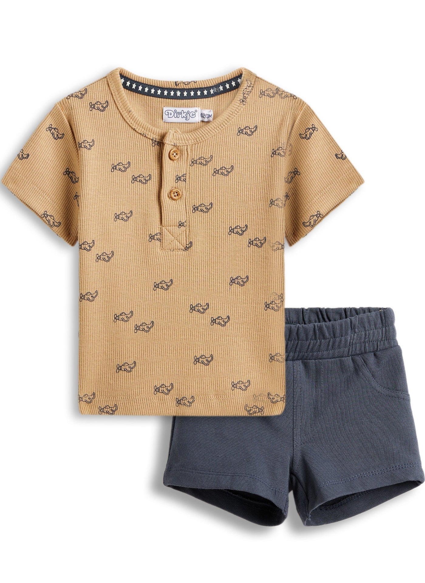 Dirkje Boys Set - AOP T-shirt & Shorts