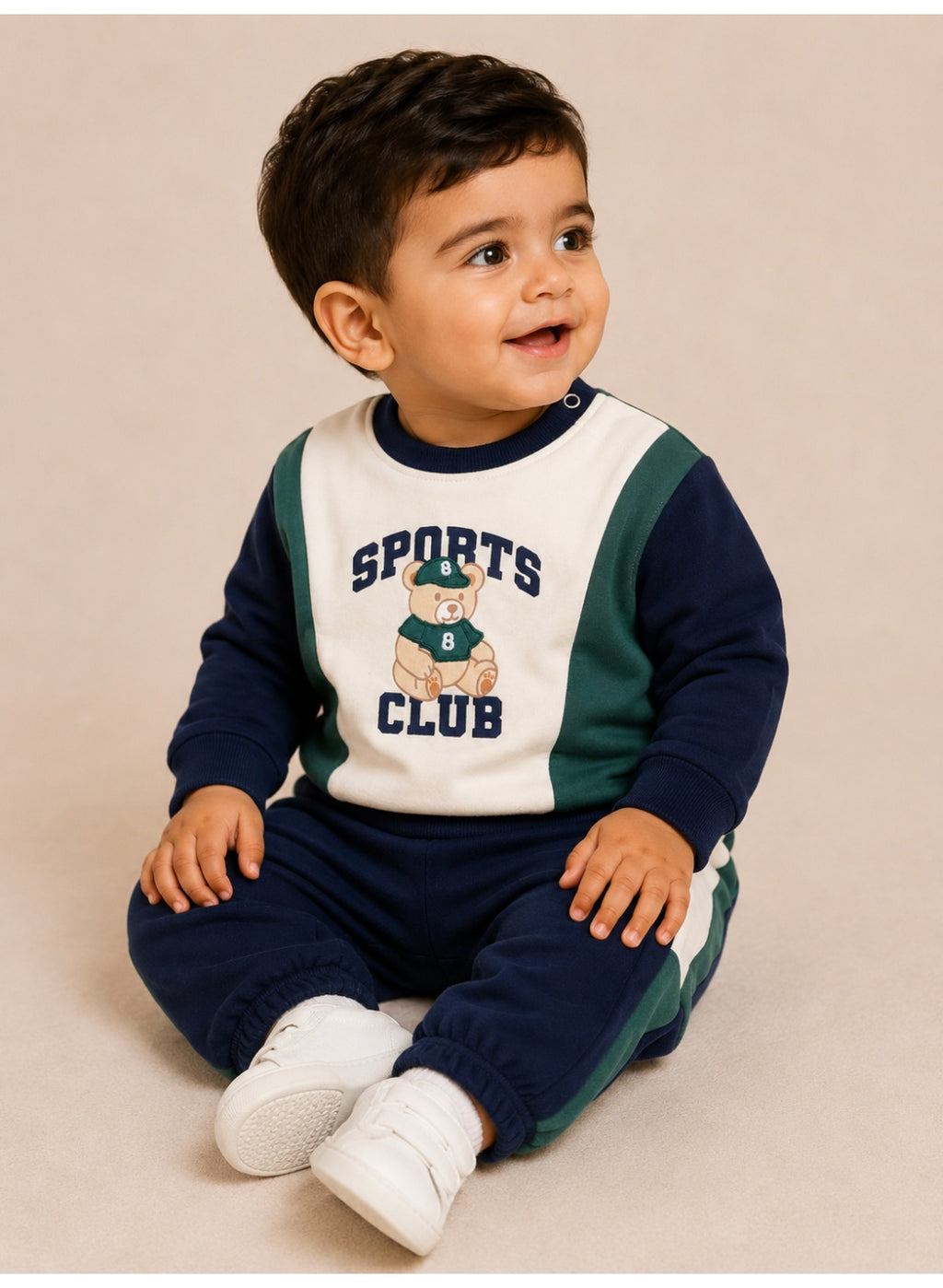 Boys 2-Piece Graphic Sweatshirt & Cargo Jogger Pants Set
