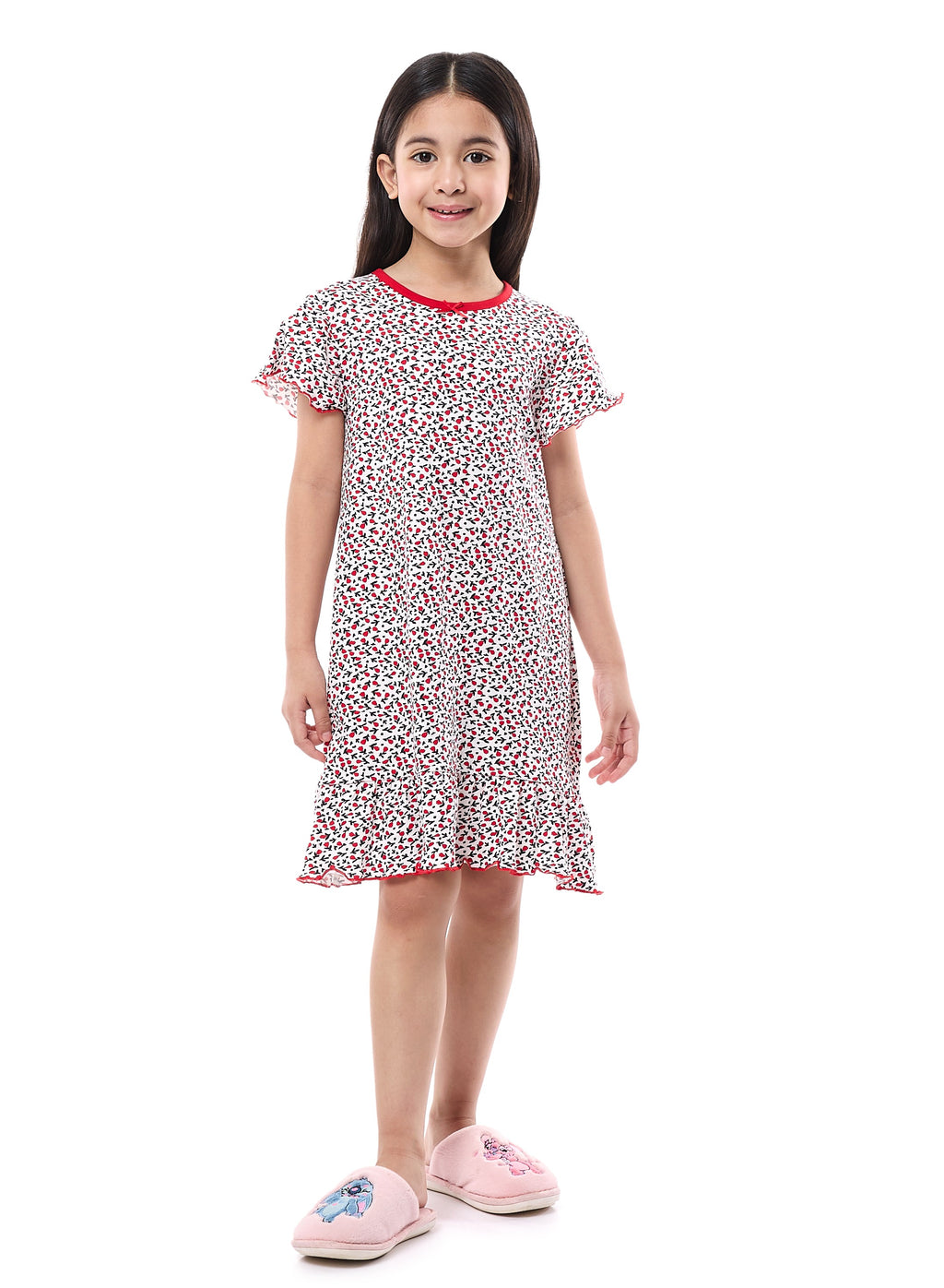 Victor And Jane Girls' Pj Dress “ Soft And Cozy Sleep Dress For Kids
