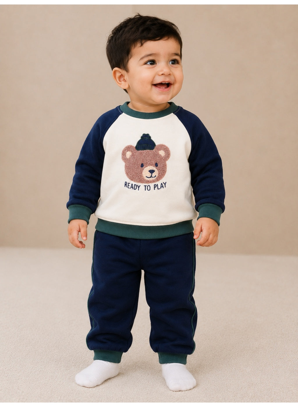 Boys 2-Piece Graphic Sweatshirt & Jogger Pants Set