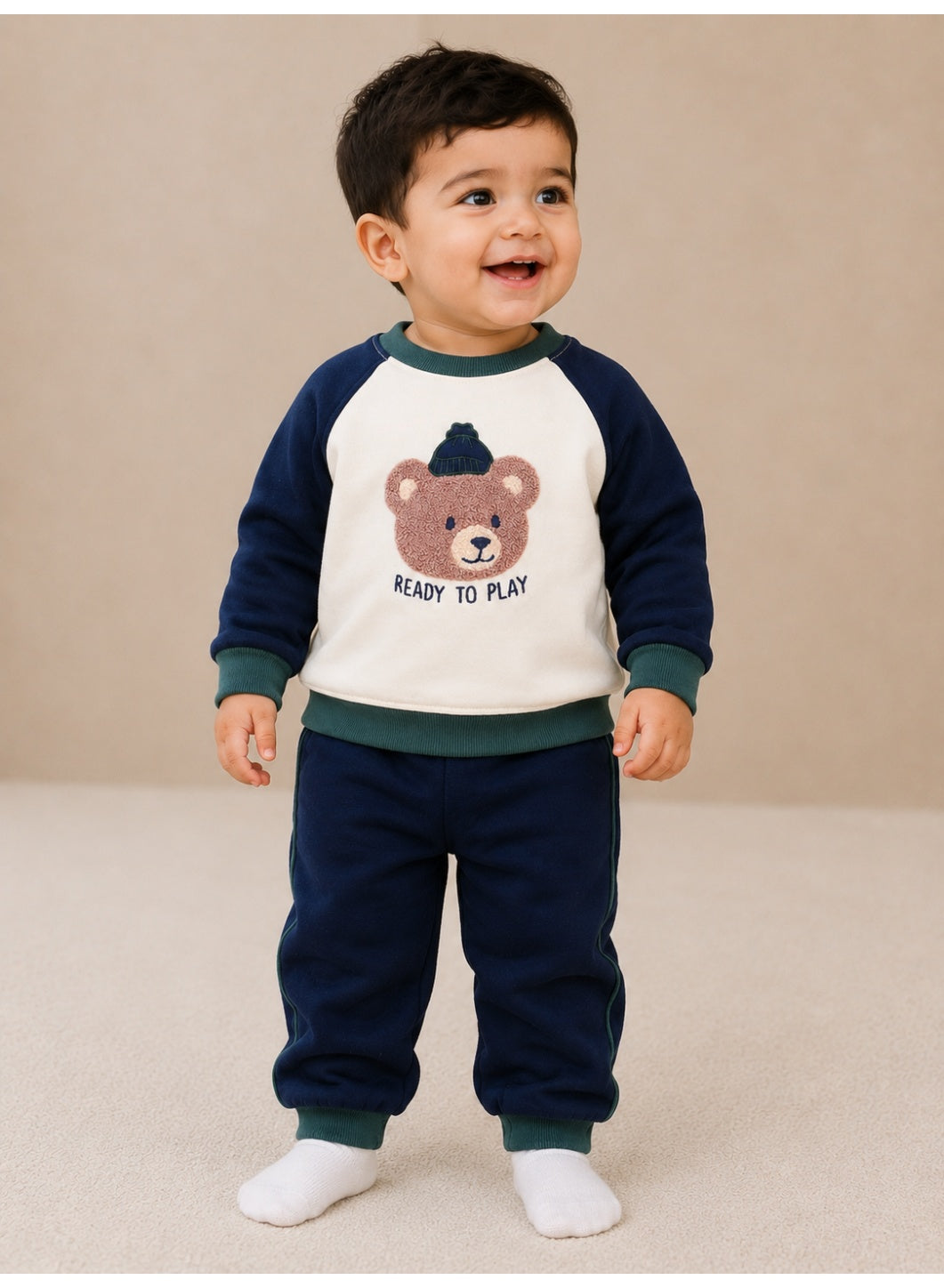 Boys 2-Piece Graphic Sweatshirt & Jogger Pants Set