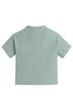 Junior Boys Textured Cotton T-Shirt