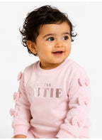 Girls 2-Piece Graphic Sweatshirt & Jogger Pants Set
