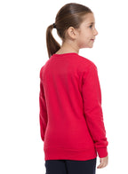 Glitter Printed Fashion Sweatshirt