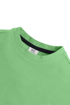 Junior Boys Cotton Tee - Fresh Green