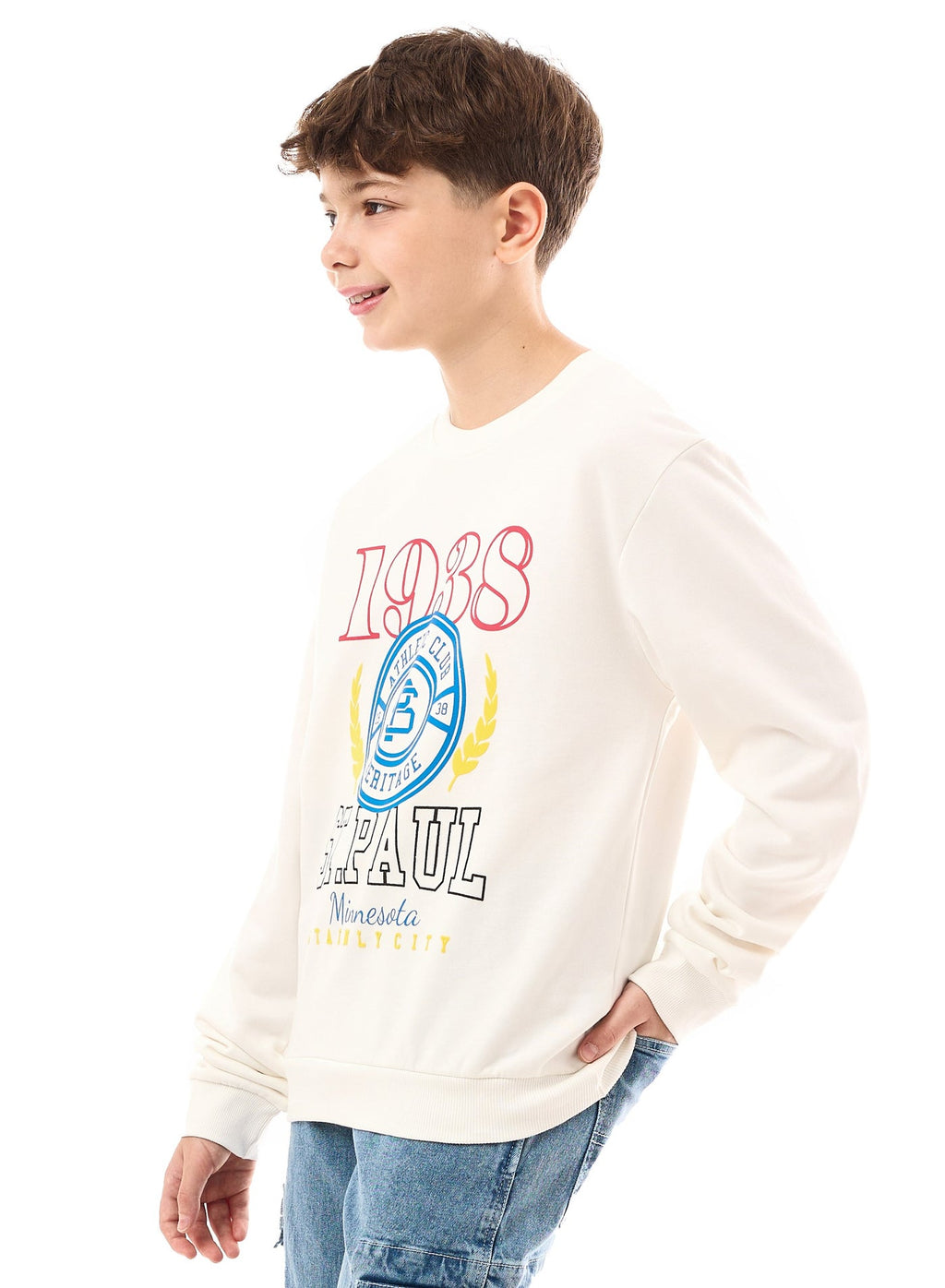 Boys' Sweatshirt "1938 St Paul"