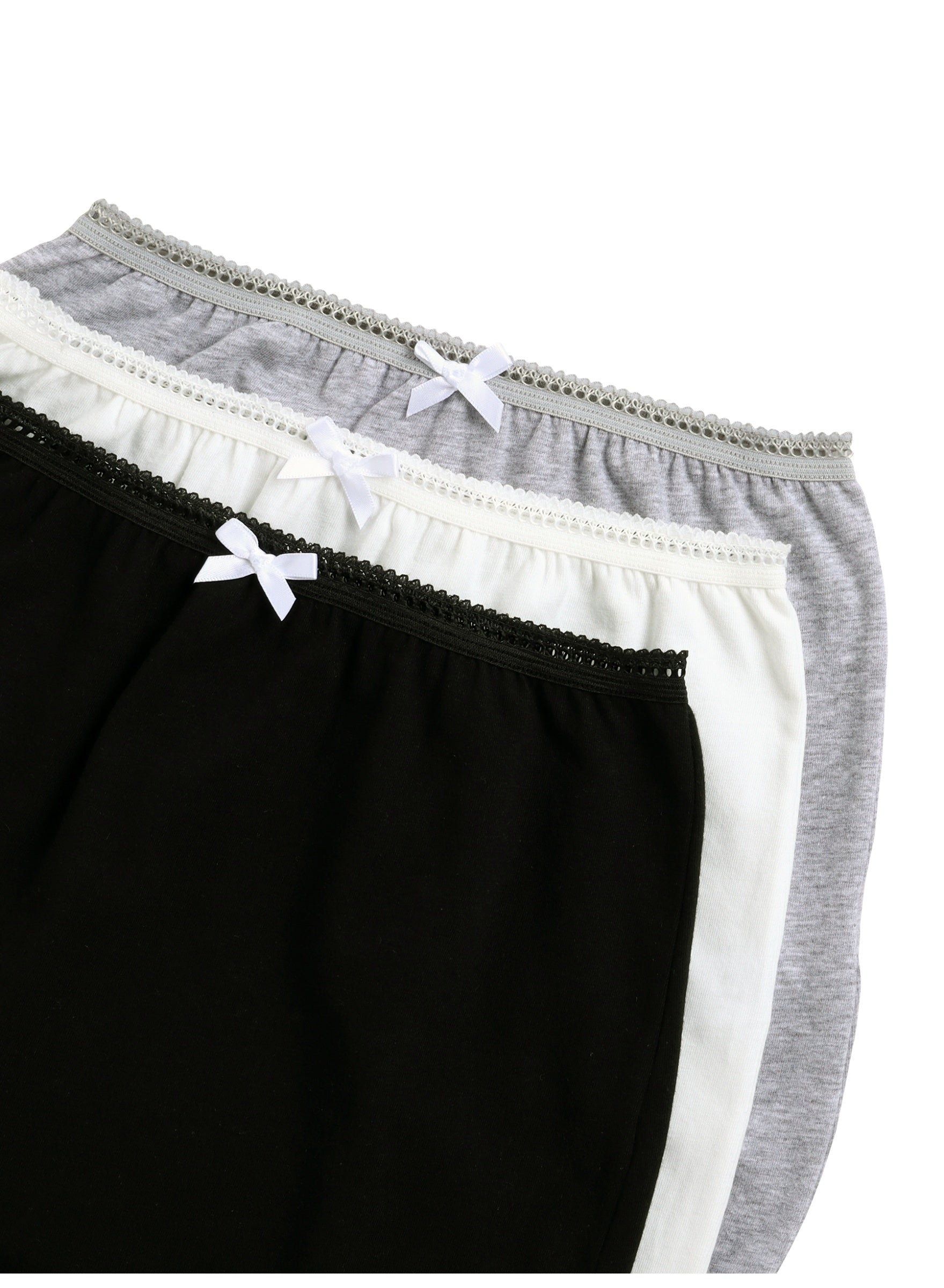 3-Piece Bloomers Set For Baby Girls “ Cotton Essentials