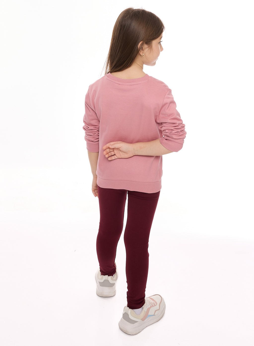 Girls 2Pc Set- Sweat Top With Matching Leggings