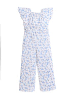 Girls Floral Ruffle