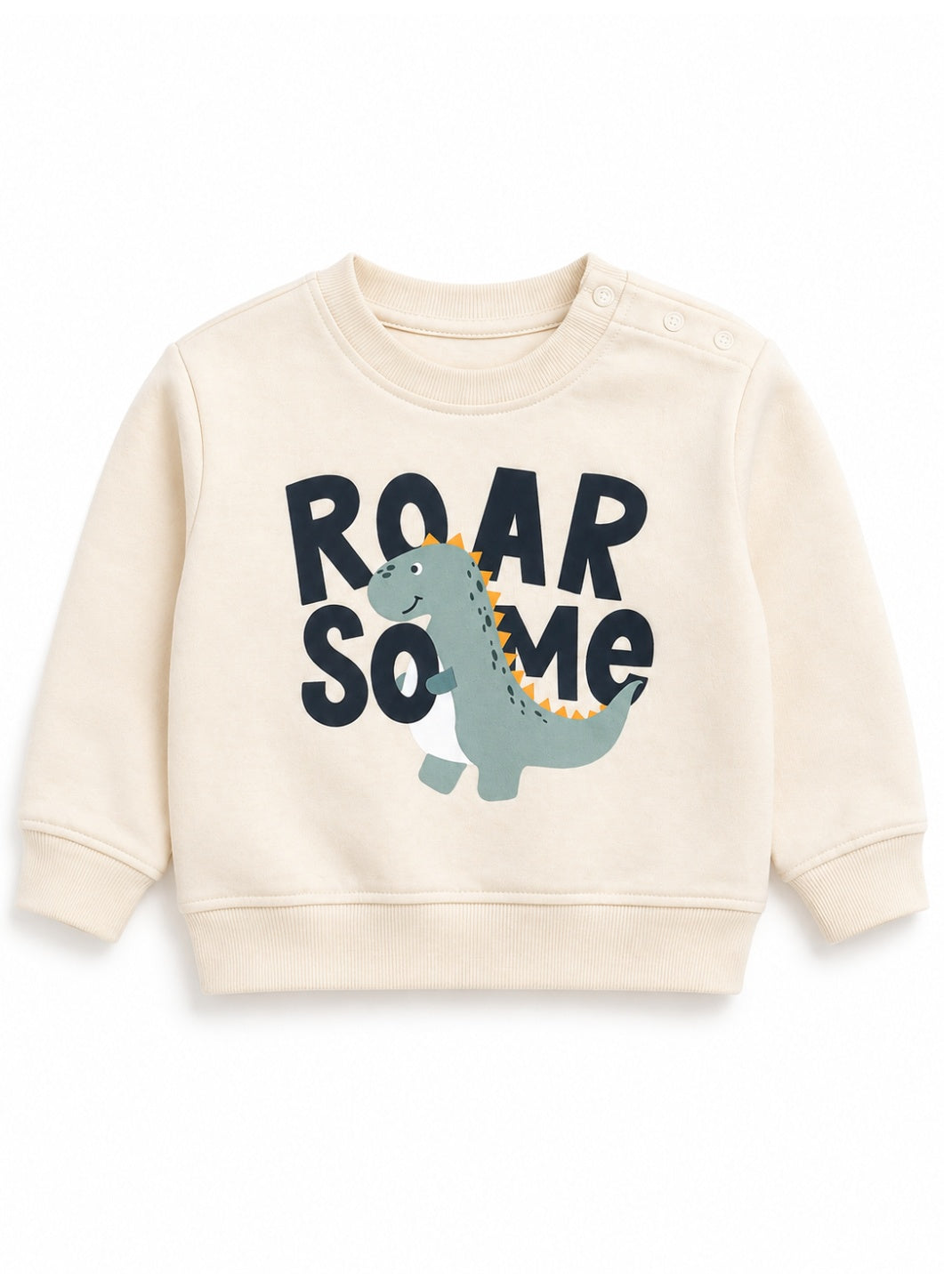 Baby Boys Dinosaur “Roar Some” Sweatshirt & Jogger Pants Set