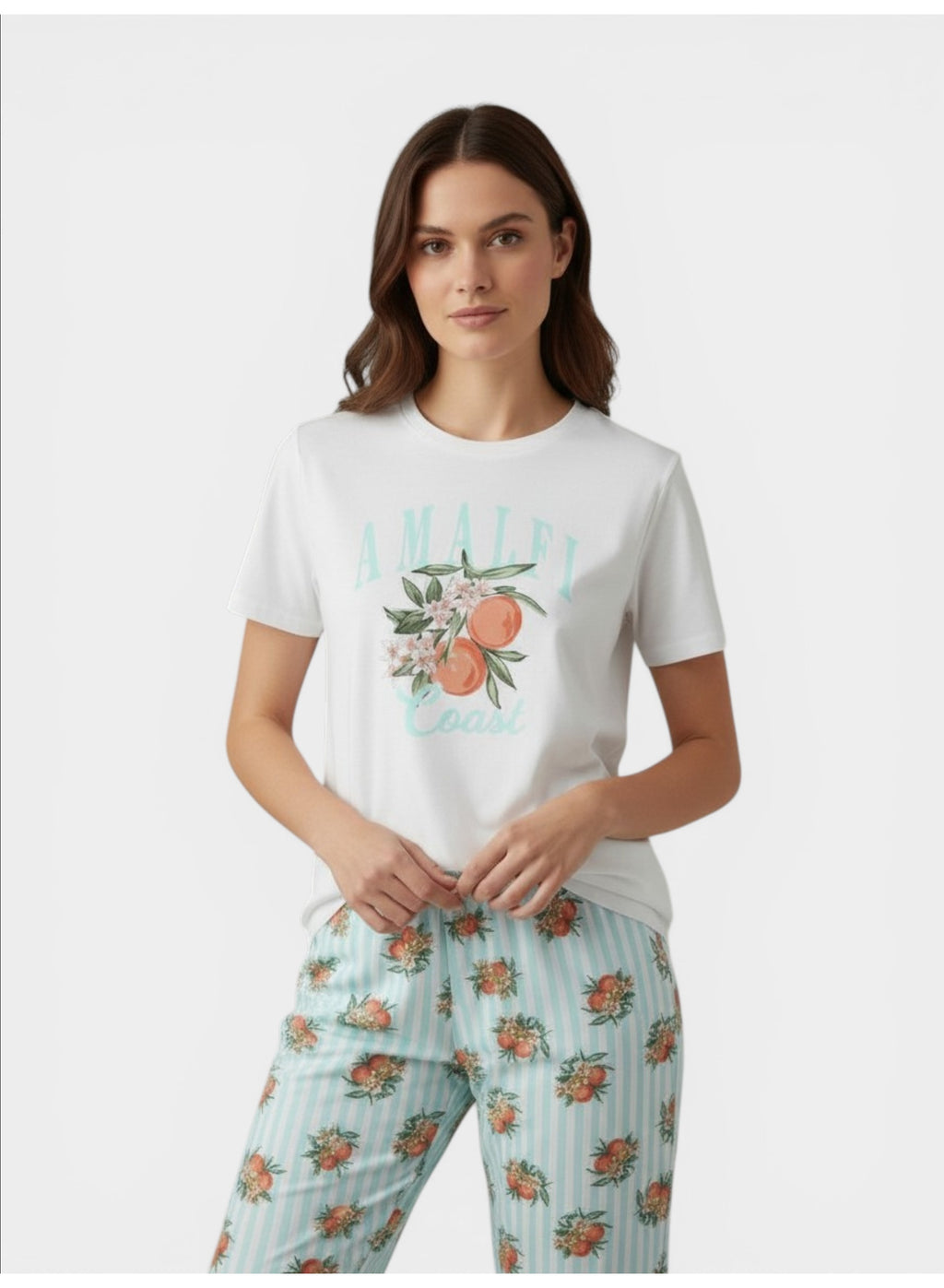 Graphic Pyjama Set