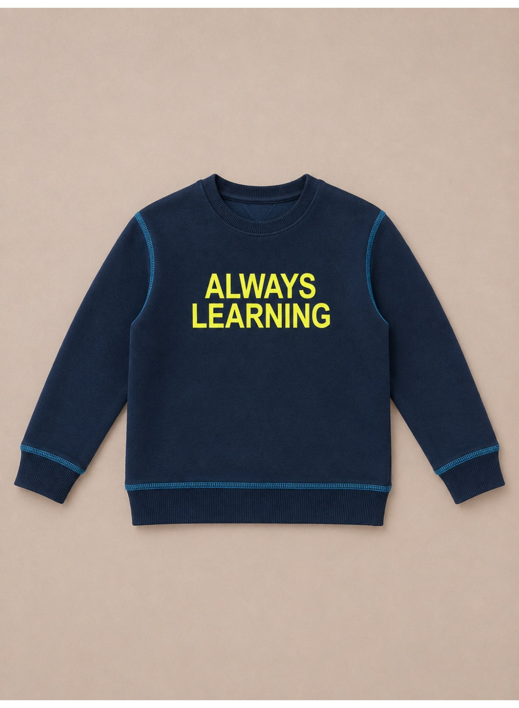 Boys’ Slogan Print Pullover