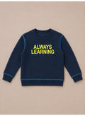 Boys’ Slogan Print Pullover