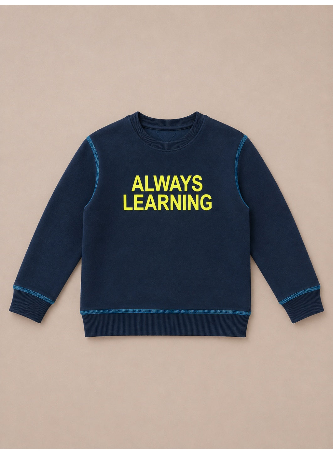 Boys’ Slogan Print Pullover