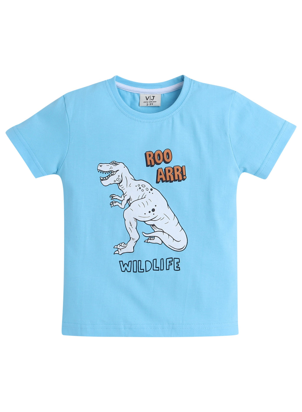 Victor And Jane - Printed T-Shirt And All-Over Printed Pyjama Set