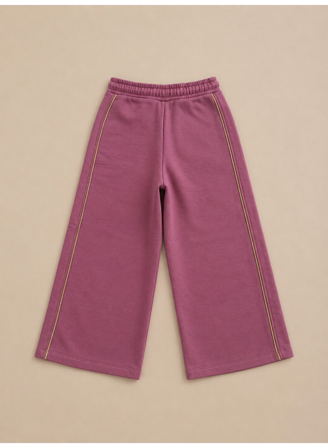 Girls Graphic Sweatshirt and Wide Leg Pants Set