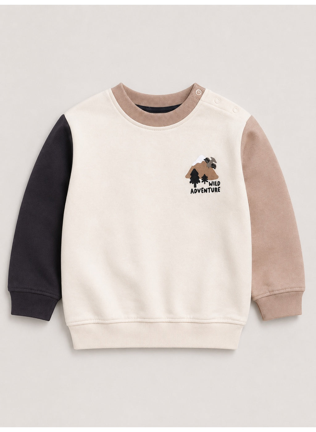 Baby Boys "Wild Adventure" Sweatshirt & Jogger Pants Set
