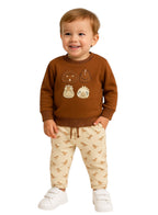 Print Pants Top Set