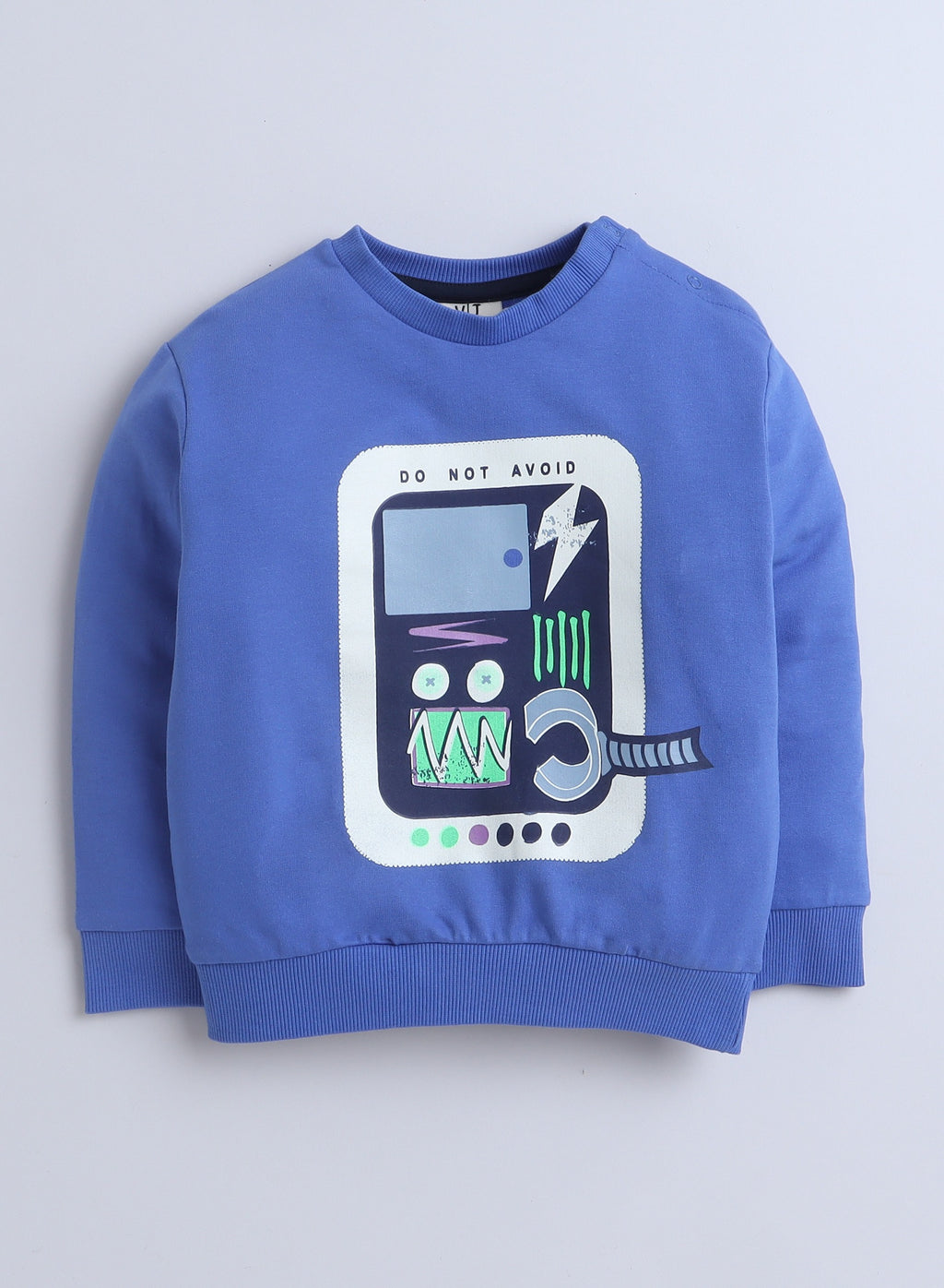Boys' 2-Piece Set- Sweatshirt And  Jogger Set - Blue -Navy
