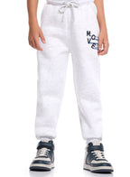 Victor And Jane Cotton Move Graphic Full Sleeves Sweatshirt & Joggers Co-Ord Set - White