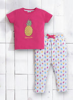 Victor And Jane - Printed T-Shirt And Pyjama Set