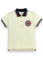 Victor & Jane Junior Boys' Polo T-Shirt “ With Embroidered Label Detail