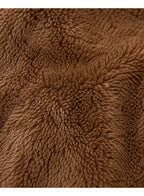 Girls Fur Full Zip Hoodie Jacket