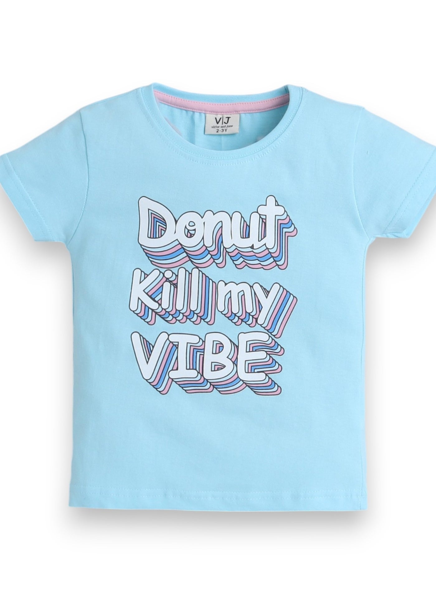 Victor And Jane - Printed T-Shirt And Pyjama Set