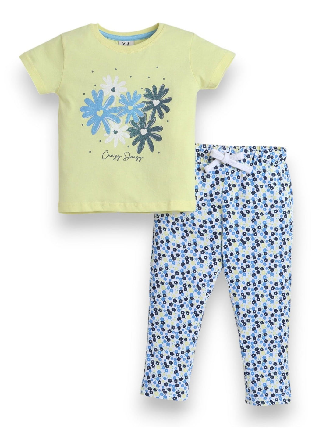 Victor And Jane - Printed T-Shirt And Pyjama Set