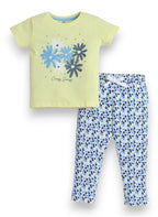 Victor And Jane - Printed T-Shirt And Pyjama Set