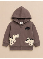Baby Boys Dino Friends 3-Piece Hoodie, T-Shirt & Jogger Set