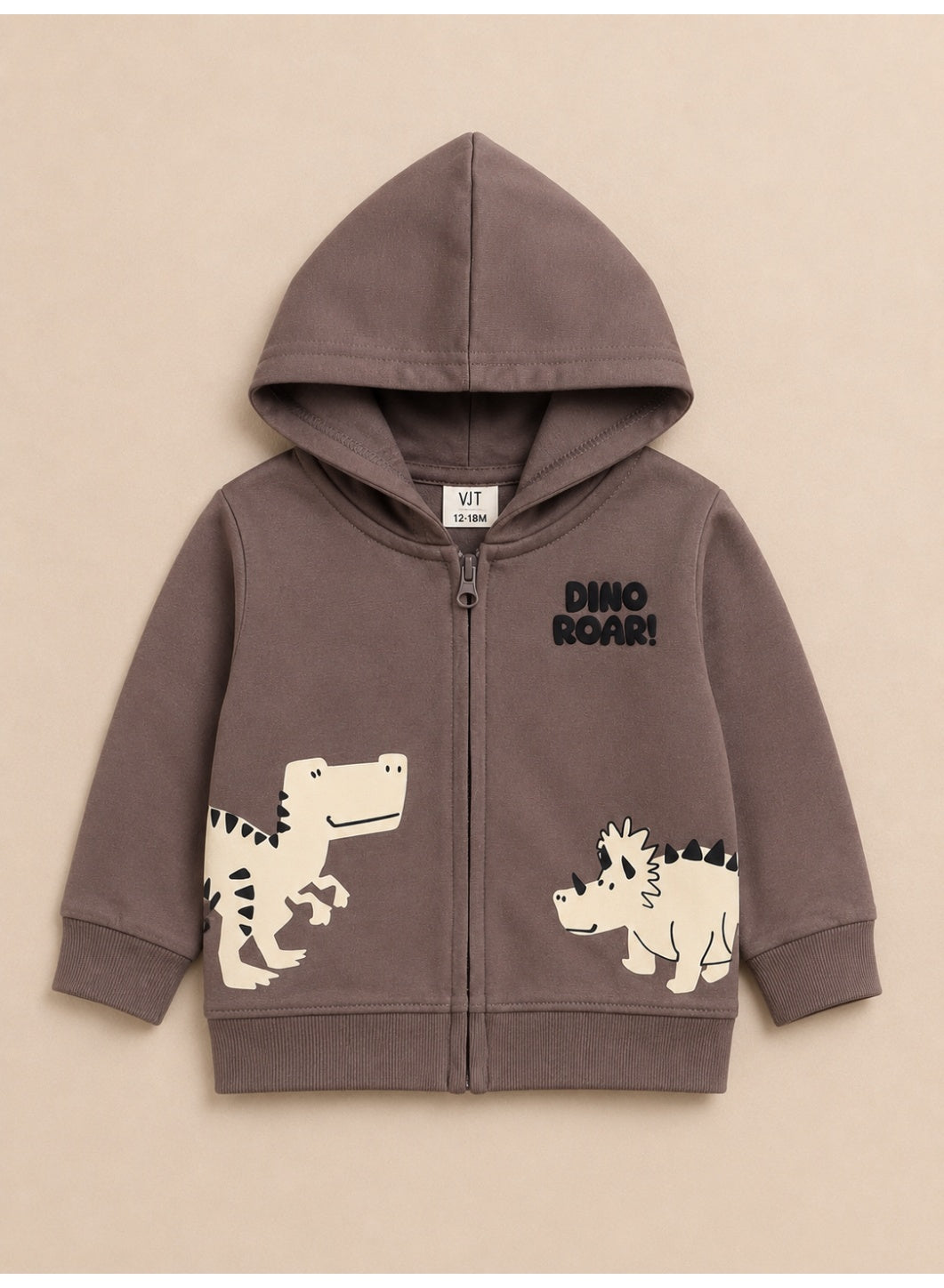 Baby Boys Dino Friends 3-Piece Hoodie, T-Shirt & Jogger Set