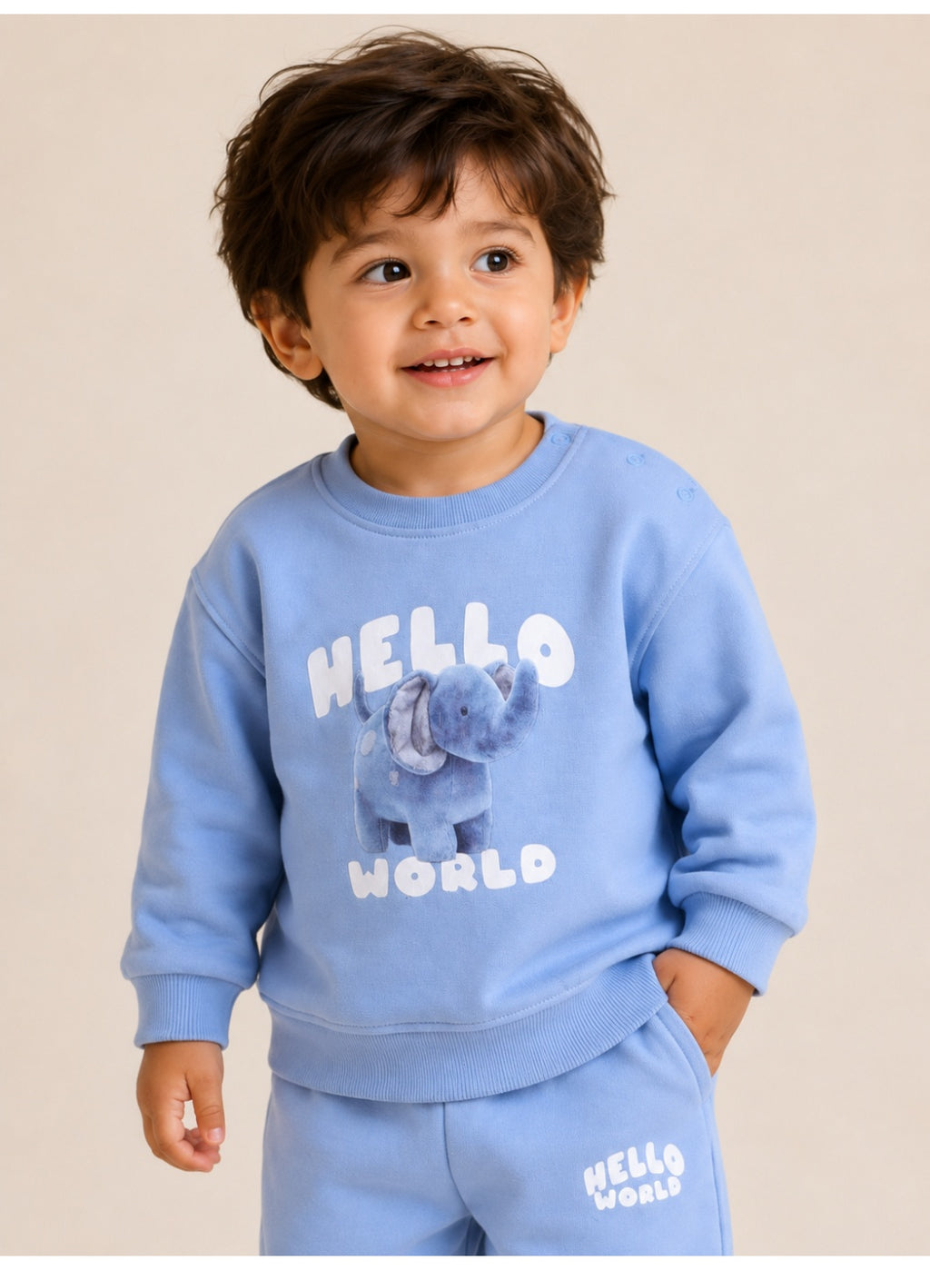 Boys 2-Piece Graphic Sweatshirt & Jogger Pants Set