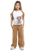 Girls Do It With Style Fleece Tracksuit “ 2-Piece Set