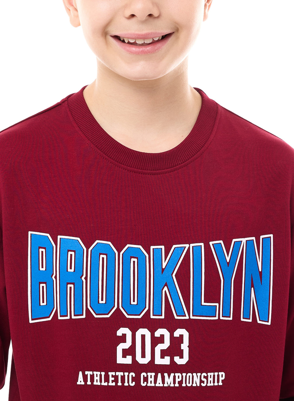 Boys' Sweatshirt  "Brooklyn" Graphic Printed