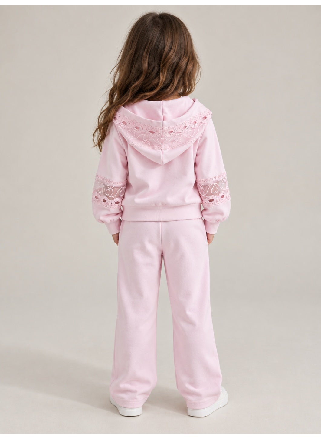 Girls' Zip Up Jacket & Long Pants