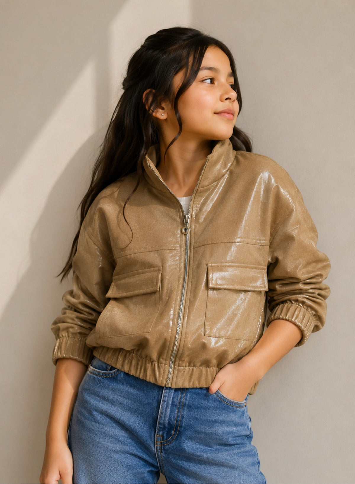 Girls Bomber Jacket