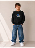 Boys’ Front and Back Graphic Sweatshirt