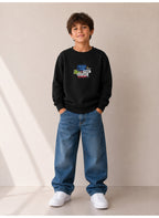 Boys’ Front and Back Graphic Sweatshirt