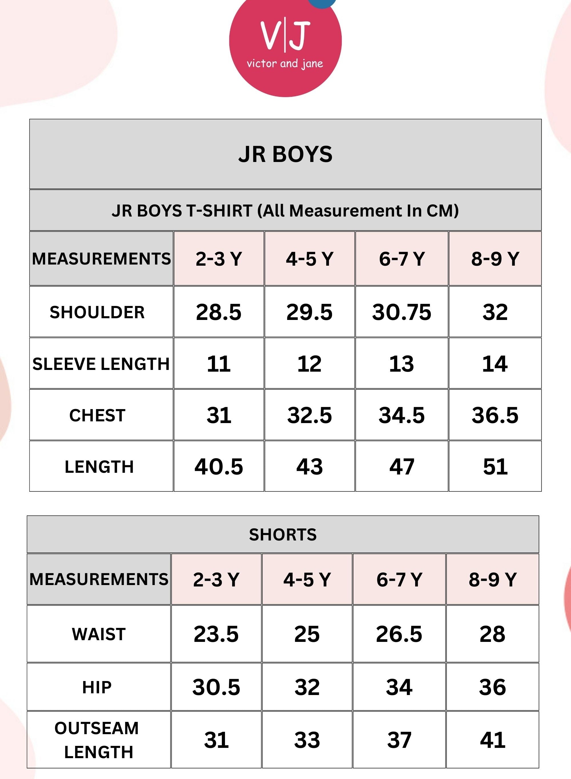 Victor & Jane Junior Boys' Polo T-Shirt “ With Embroidered Label Detail